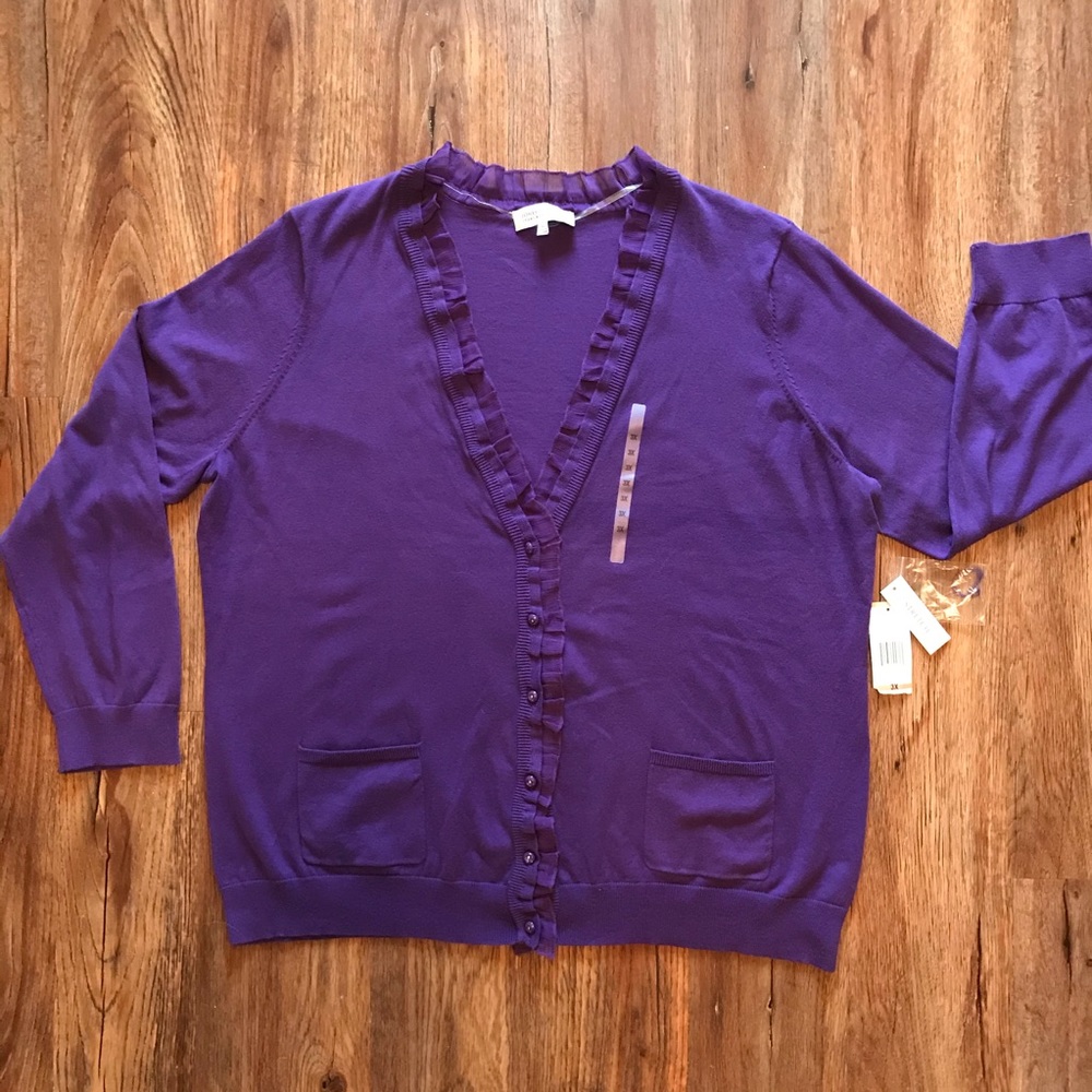 Jones New York Sport Woman Cardigan NWT - Size 3x